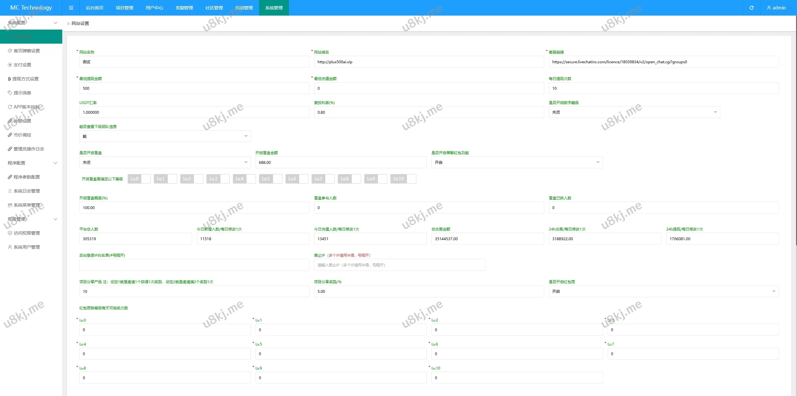 修复版多国语言切换投资返利源码源码/IM社区/10级分销