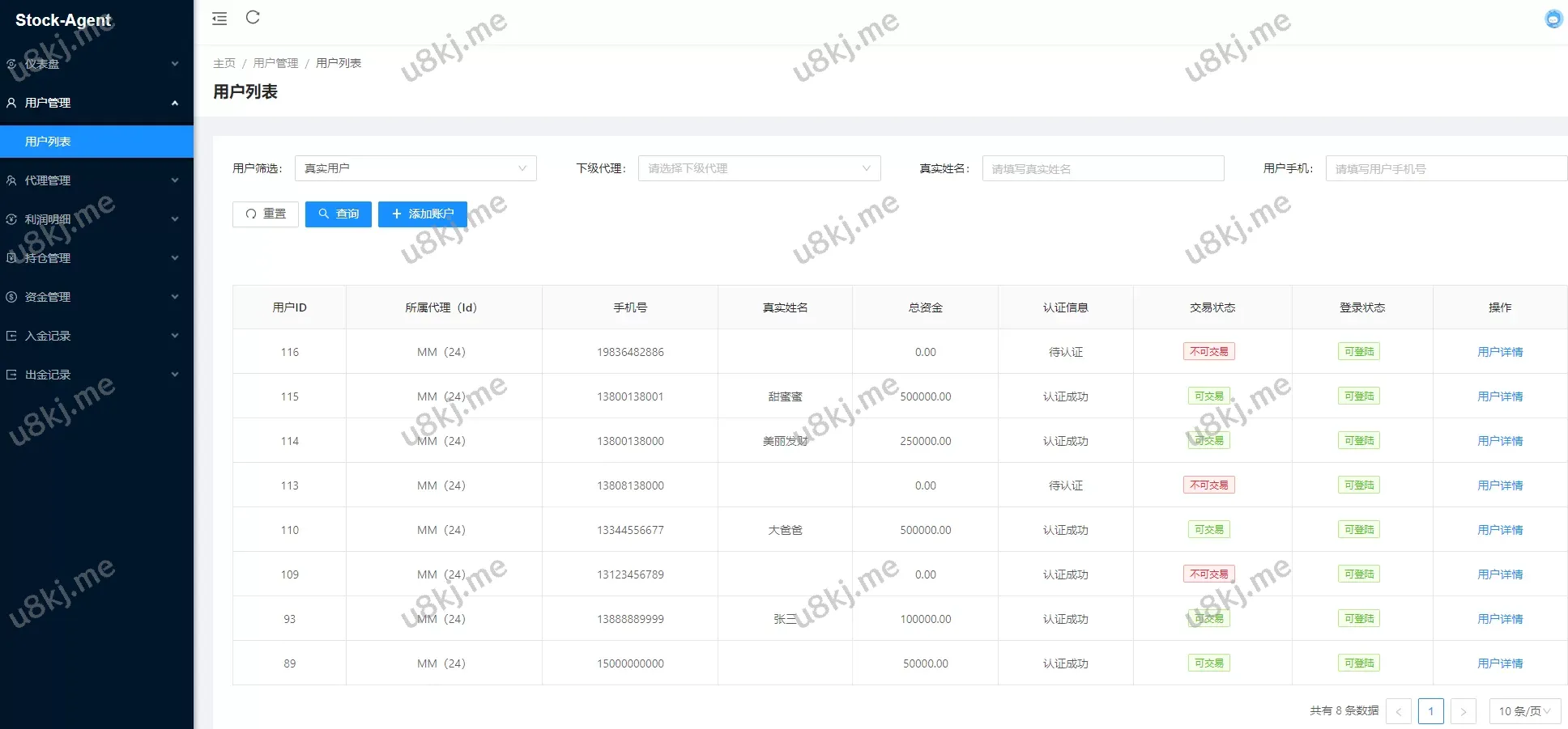 JAVA高端修复版双融/大宗抢筹/沪深京港美股票/新股/挂单/双融交易/策略融资源码