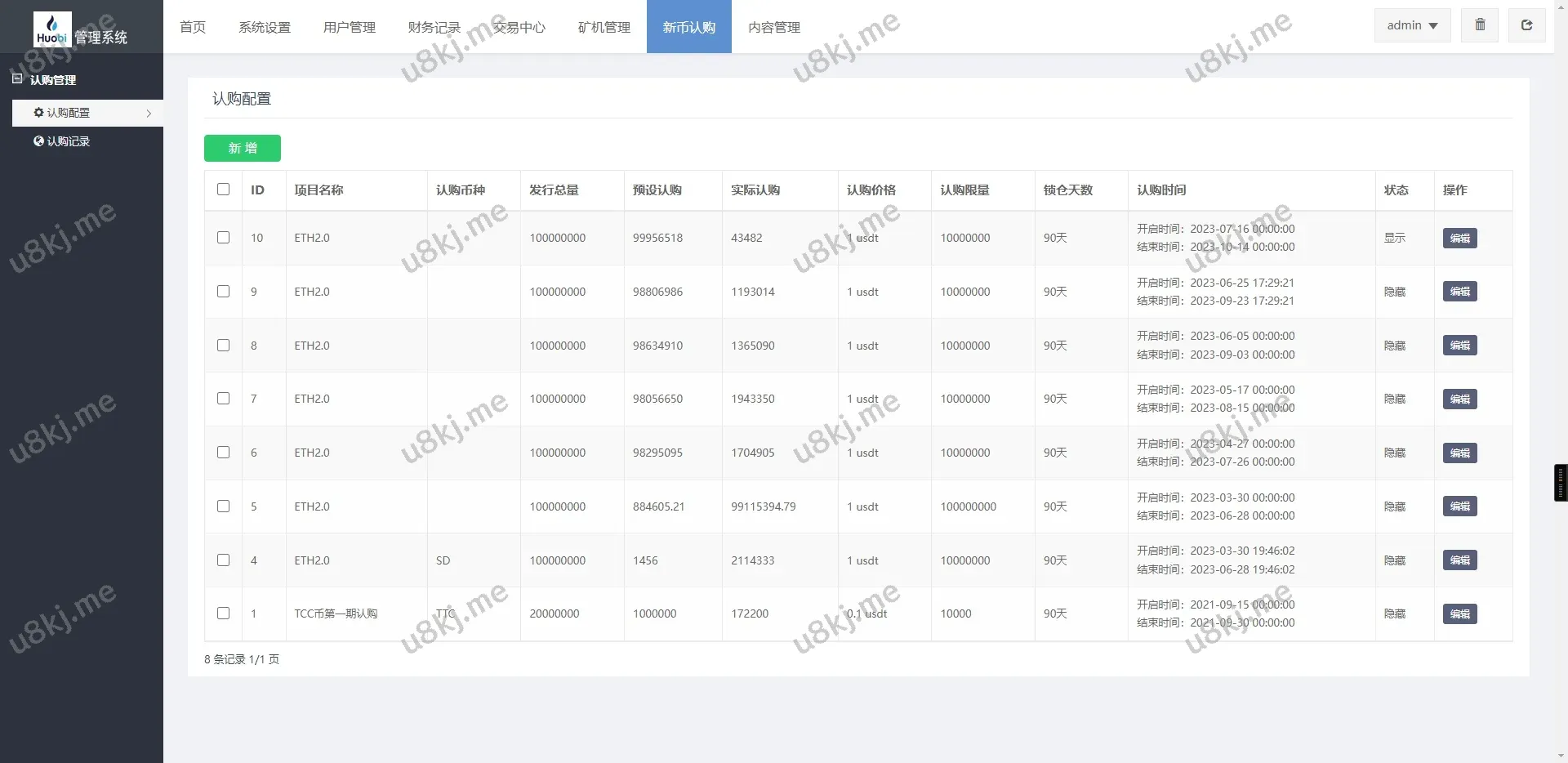 新UI多国语言切换区块链精品所/秒合约/币币交易/矿机源码源码