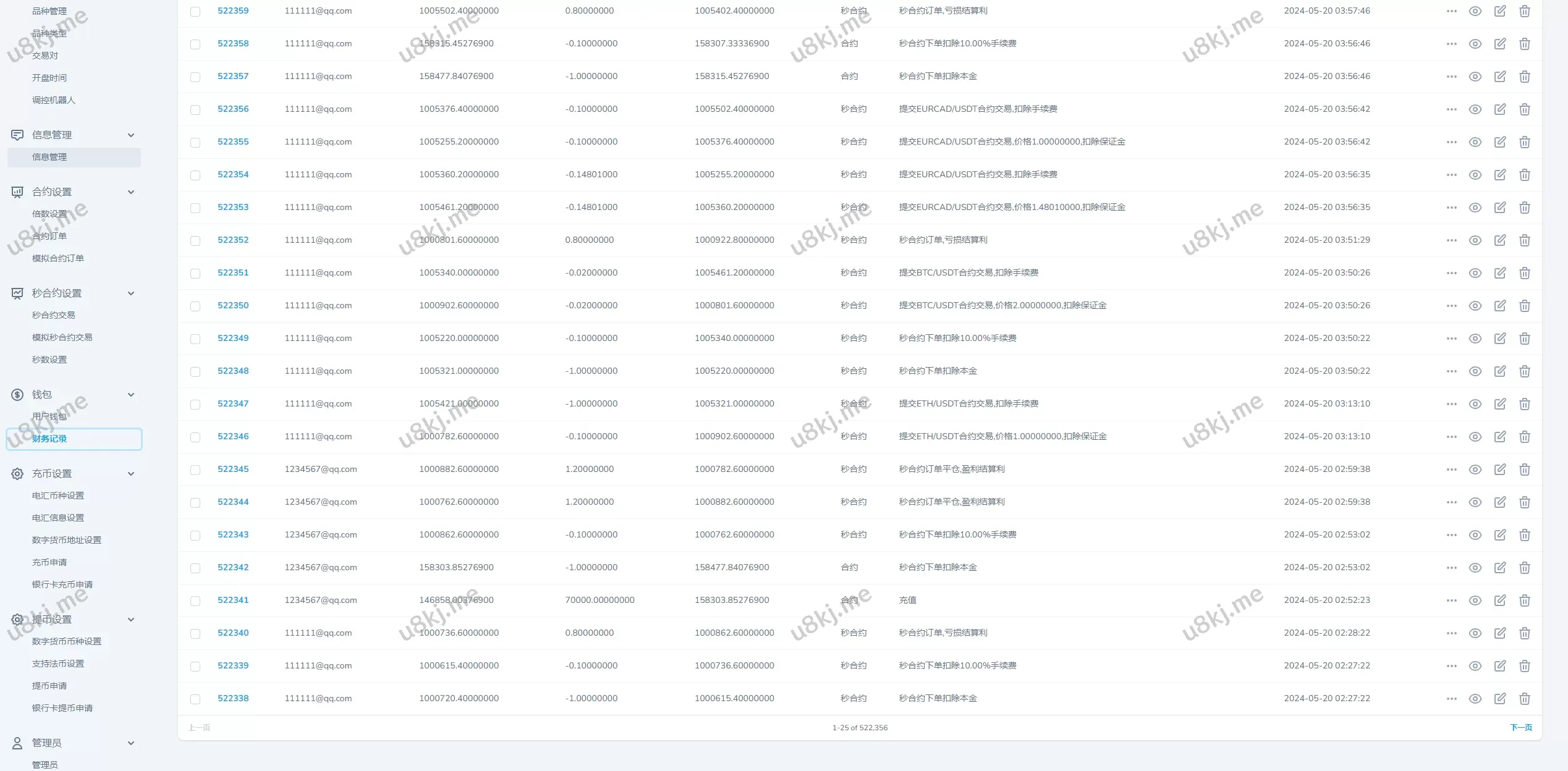 FX7综合外汇交易所源码/合约挂单交易/秒合约交易/K线全局控源码