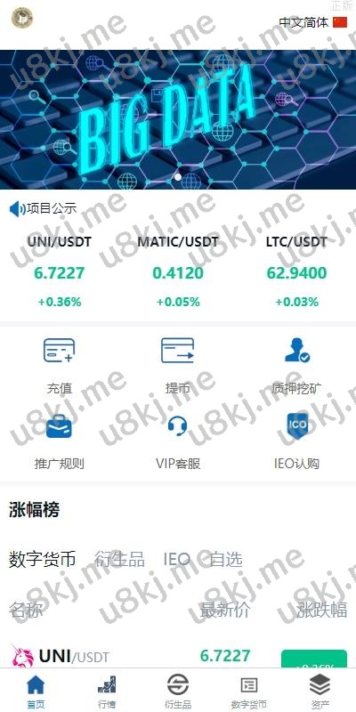 修复版多国语言切换交易所系统 虚拟币外汇交易 期权合约交易