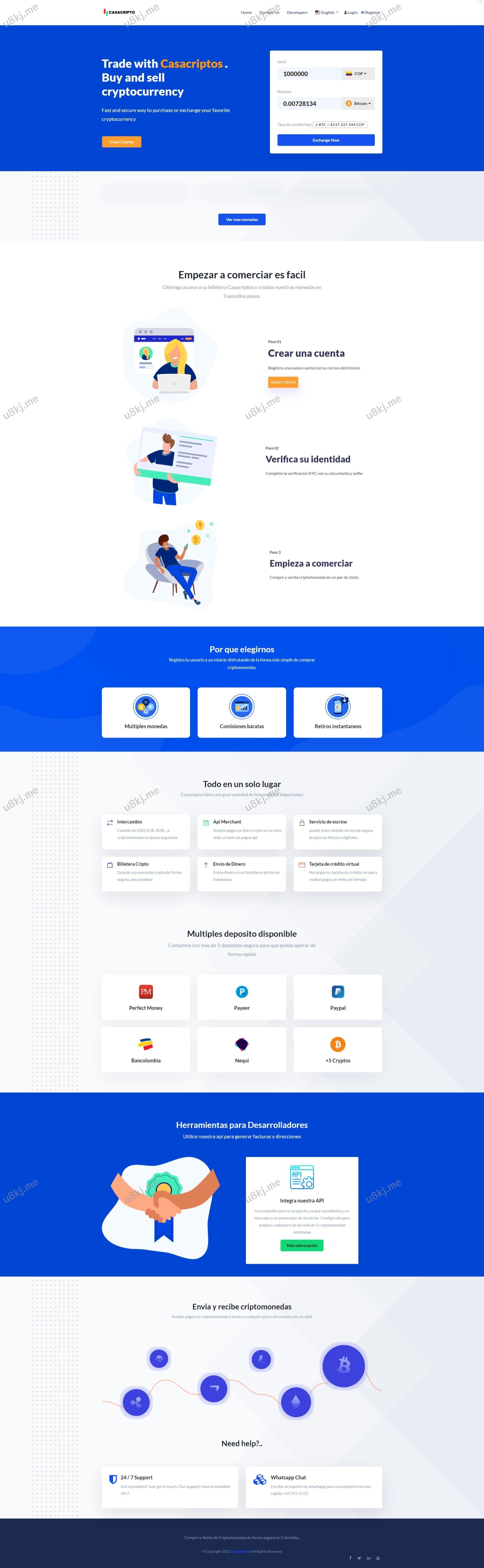 多国语言切换场外交易系统 区块链虚拟币交易 USD₮在线购买